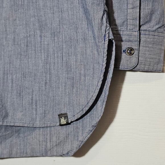 The North Face Womens Stevie Woven Front Button Up Long Sleeve Shirt Medium Long - Picture 5 of 9